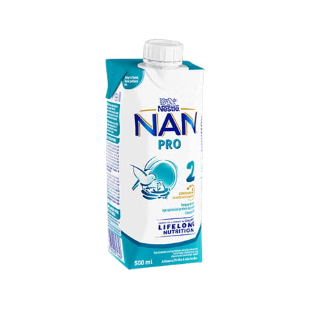 Nestlé NAN PRO 2 färdigblandad tillskottsnäring, 500ml
