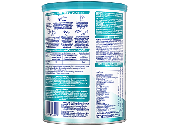 Nestlé NAN PRO 3 pulver 800g burk BOP