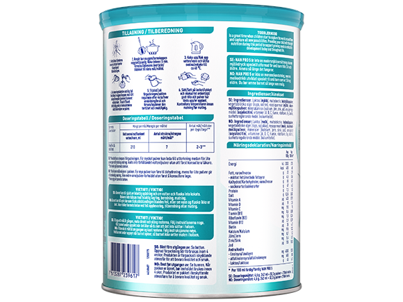 Nestlé NAN PRO 5 pulver 800g burk BOP