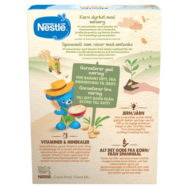 Nestlé min Havregröt med Päron & Banan Från 6 månader