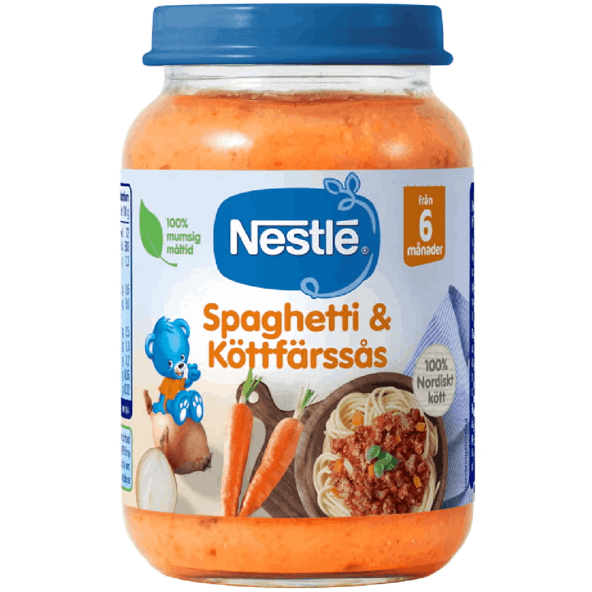 Nestlé Spaghetti & Köttfärssås - Från 6 månader