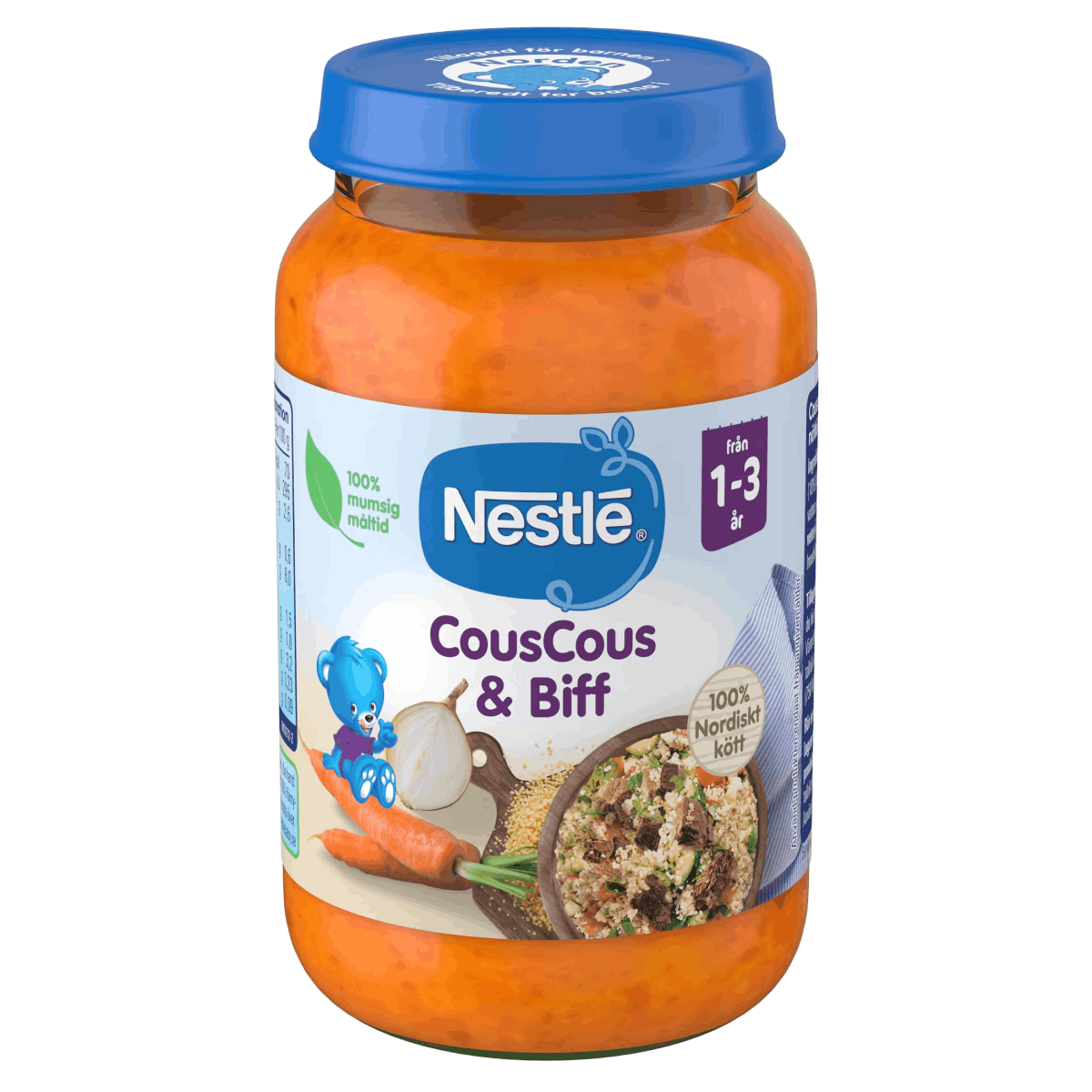 Nestlé Couscous & biff - Från 1-3 år