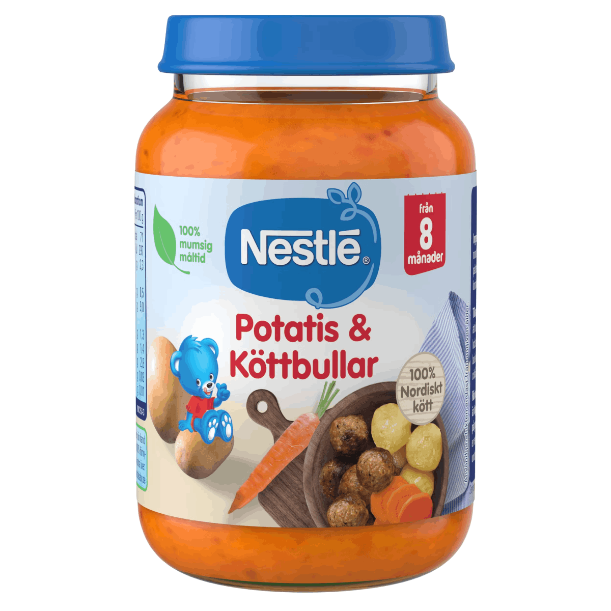 Nestlé Potatis & Köttbullar - Från 8 månader