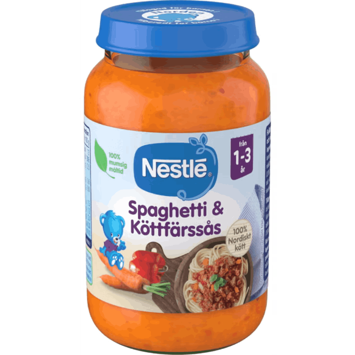 Nestlé Spaghetti & Köttfärssås - Från 1-3 år
