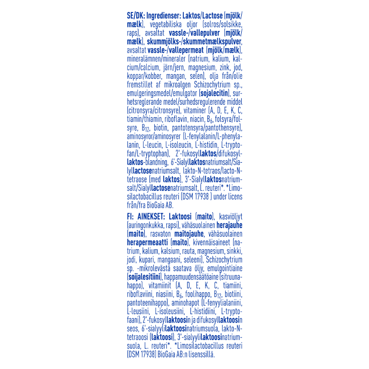 Nestlé NAN PRO 2 pulver 800g burk ingr