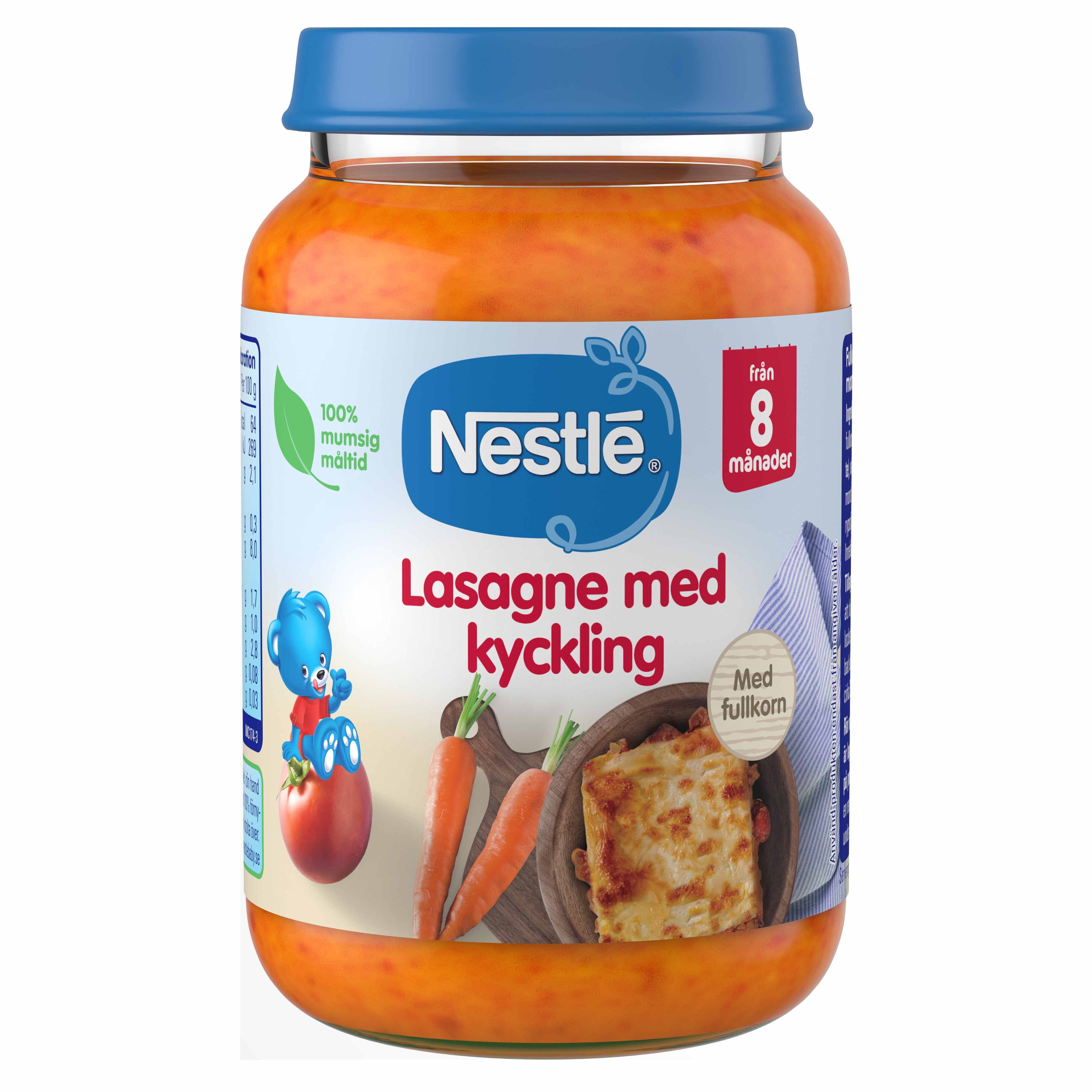 Lasange med kyckling