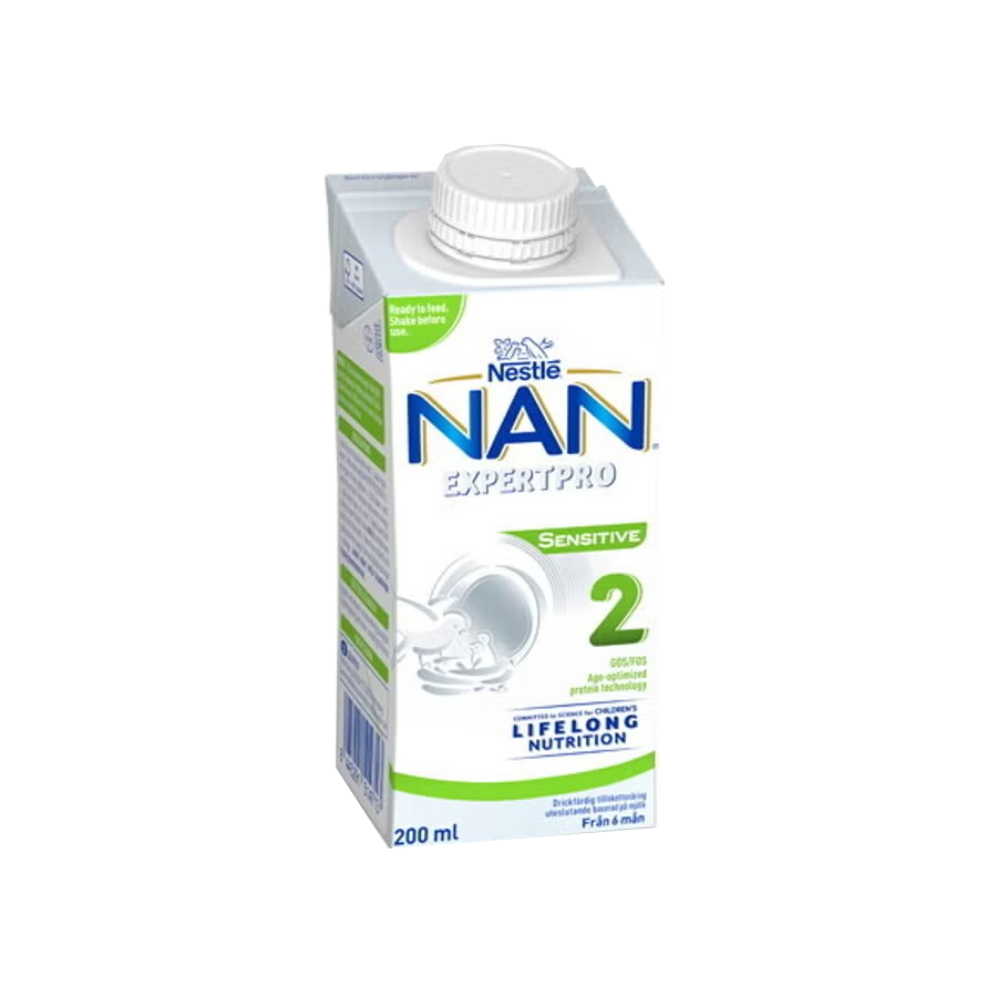 Nestlé NAN EXPERTPPRO SENSITIVE 2 drickfärdig tillskottsnäring, 200ml 