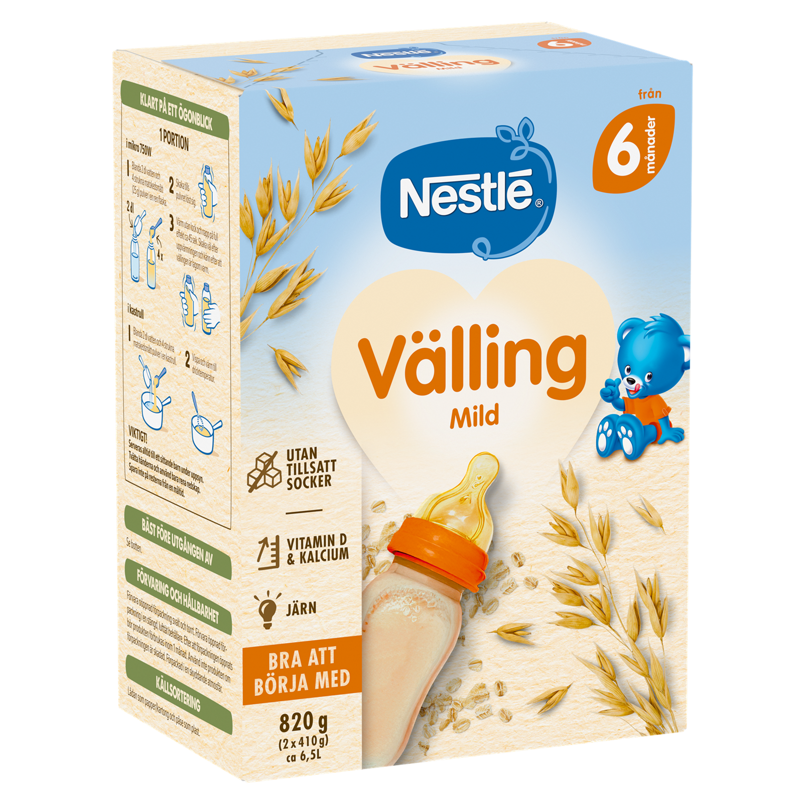 13308706 Wholegrain Gruel 6M