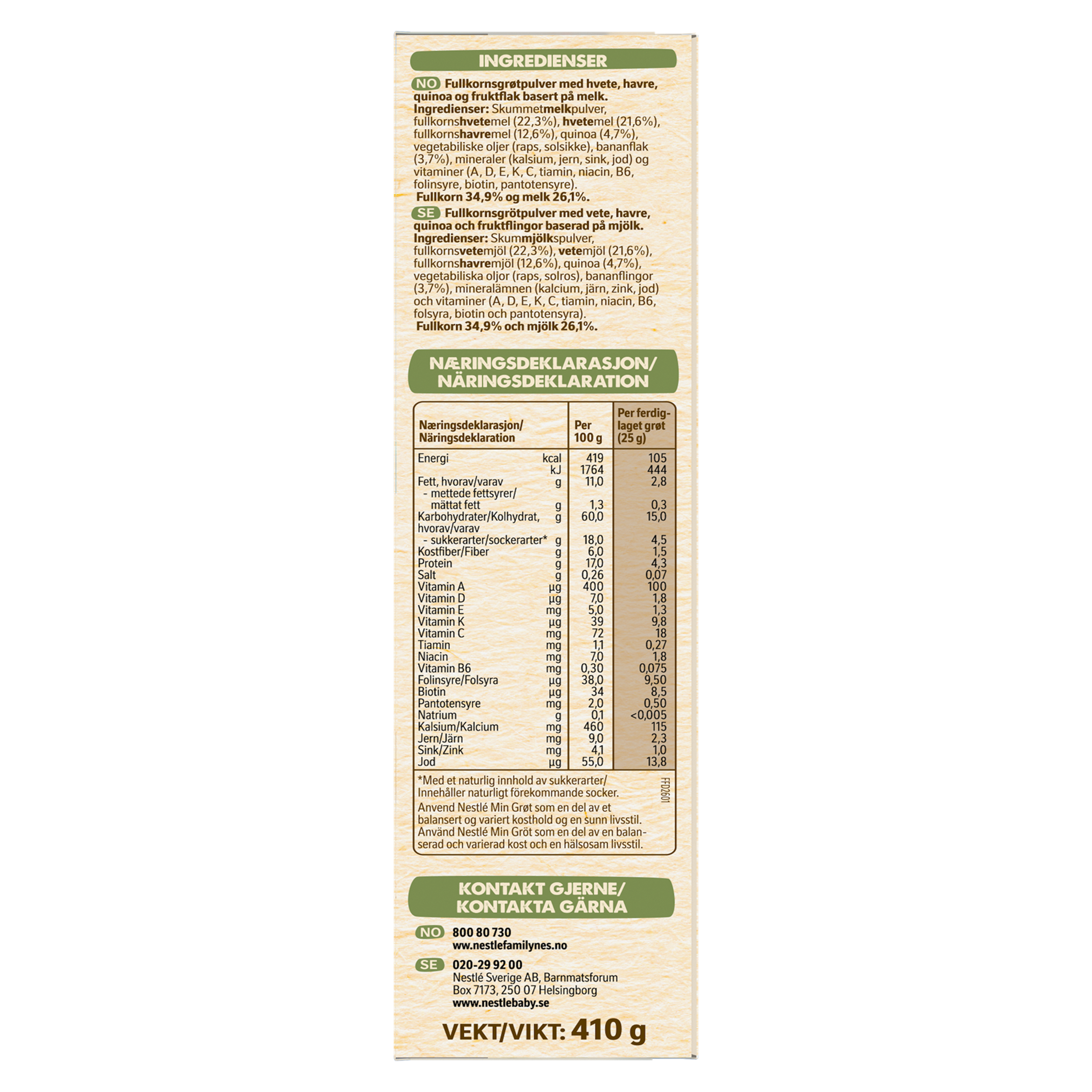 13999532 Min Grot Quinoa Banana 1Y