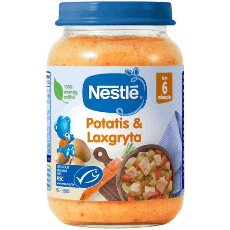 Nestlé Potatis & Laxgryta