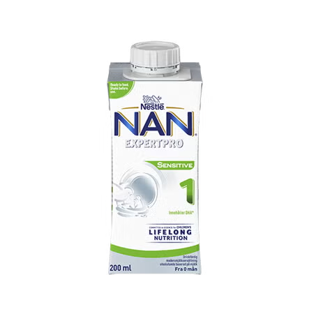 NAN EXPERTPRO SENSITIVE 1 drickfärdig modersmjölksersättning, 200ml