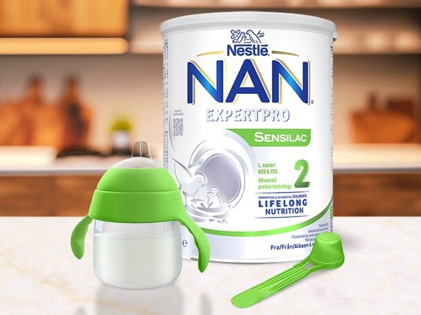 Tillredning av NAN 2-pulver