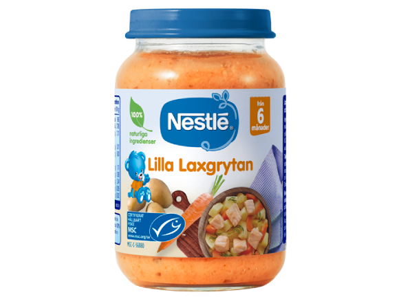 Nestle Lilla Laxgrytan 6 mth