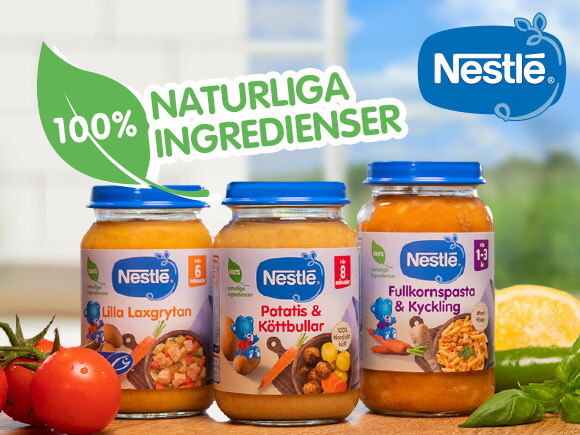 NESTLÉ Barnmat på burk
