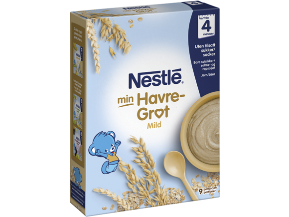 Nestle min havregröt mild från 4 månader  