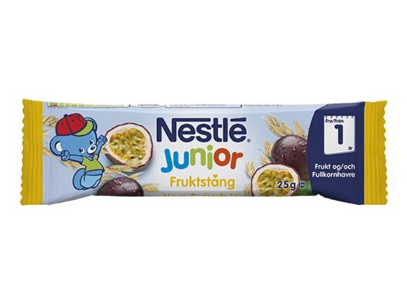 Nestlé Junior Fruktstang av Havre och Passionsfrukt
