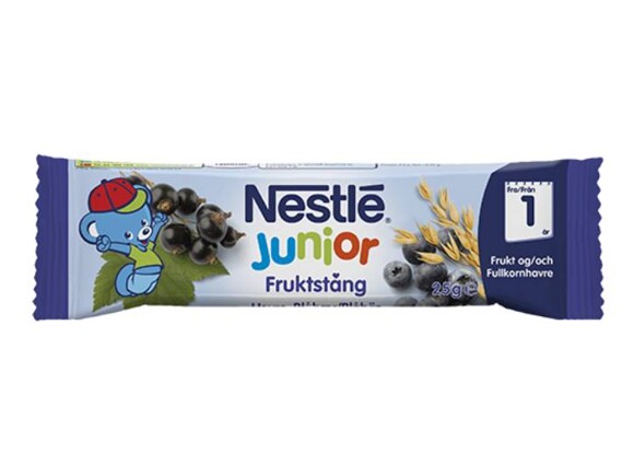 Nestlé Junior Fruktstang av Havre och Blåbär