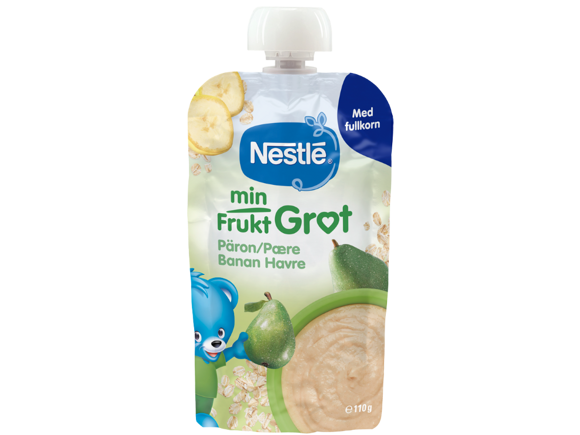 Nestle min fruktgröt Päron, Banan & Havre Nestle min fruktgröt Päron, Banan & Havre