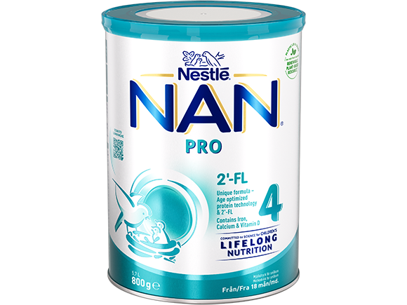 Nestlé NAN PRO 4 mjölkdryck för barn 800g burk pulver