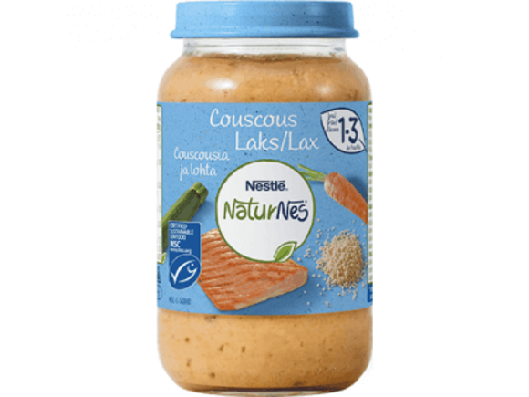 NaturNes Couscous Lax 1-3 år