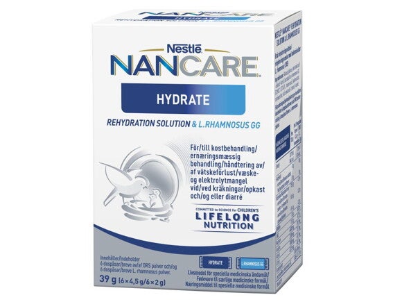 NANCARE® HYDRATE REHYDRATION SOLUTION & L.RHAMNOSUS NANCARE® HYDRATE REHYDRATION SOLUTION & L.RHAMNOSUS