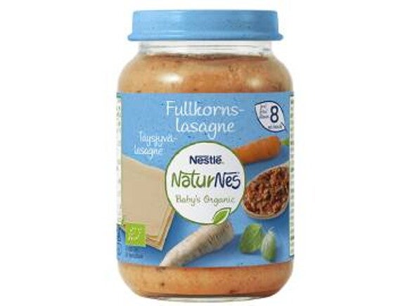 NaturNes Lasagne med fullkorn Från 8 månader | Nestlé Baby&you