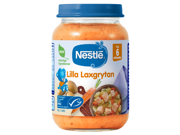 Nestle Lilla Laxgrytan 6 mth
