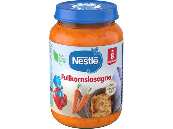 Nestlé Fullkornslasagne 8 mån