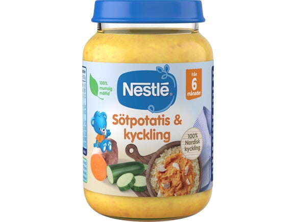 Nestlé Sötpotatis & Kyckling