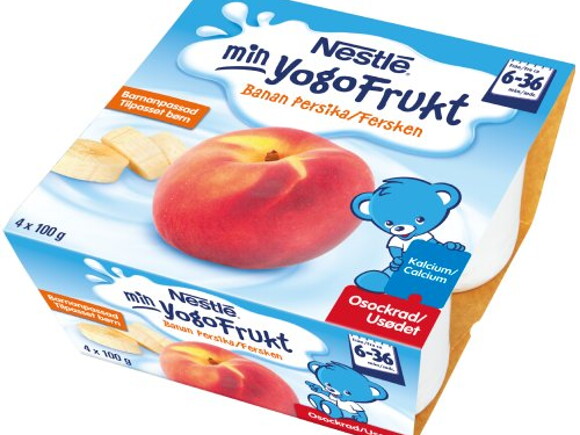 Nestlé min Yogofrukt Banan Persika