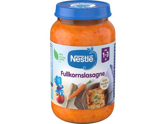 Nestlé Fullkornslasagne 1-3 år