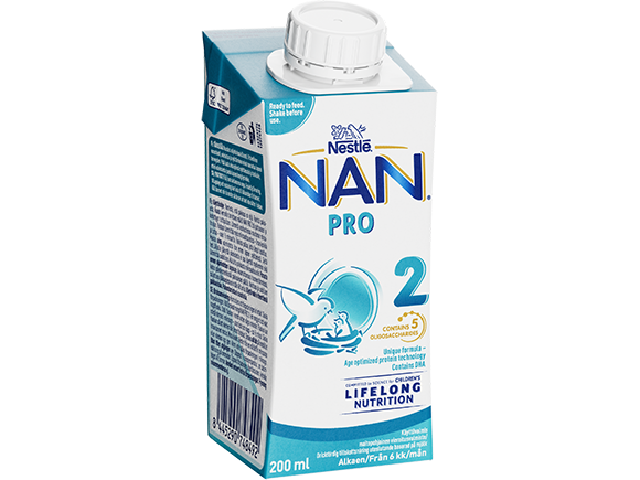 Nestlé NAN PRO 2, färdigblandad tillskottsnäring 200ml left