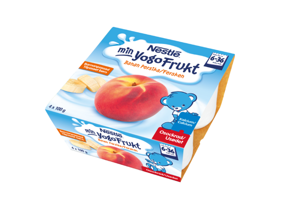 Nestlé Min YogoFrukt Persika Banan | Nestlé Baby&you