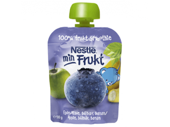 Nestlé Min Frukt Äpple Blåbär Banan | Nestlé Baby&you