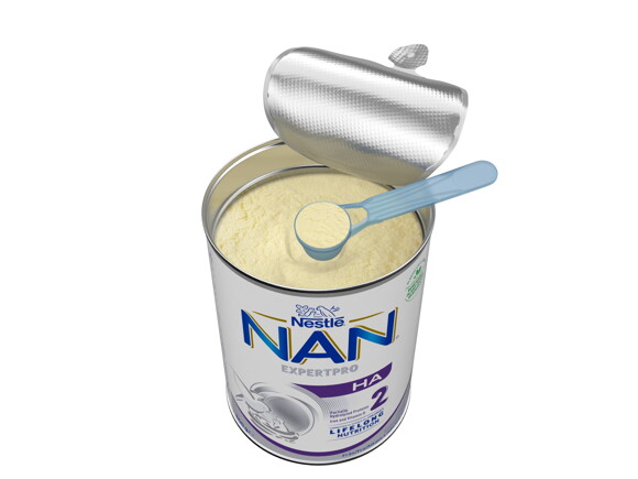 Nestlé NAN HA 2 pulver 800g burk. Tillskottsnäring för spädbarn från 6 månader