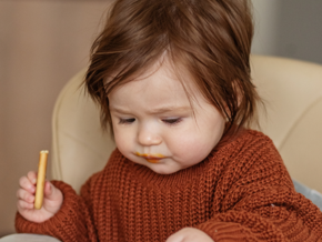 Baby eating Baby eating