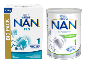 NAN PRO 1 & NAN EXPERTPRO SENSITIVE 1