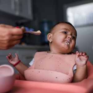 Baby rejecting food