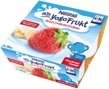 Nestlé min Yogofrukt Jordgubb Banan Nestlé min Yogofrukt Jordgubb Banan
