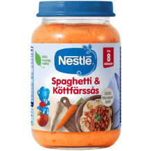 Nestlé Spaghetti & Köttfärssås - Från 8 månader