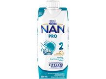 Nestlé NAN PRO 2, färdigblandad tillskottsnäring 500ml front