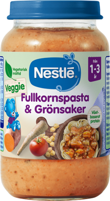 Nestlé Fullkornspasta & Grönsaker- Från 1-3 år