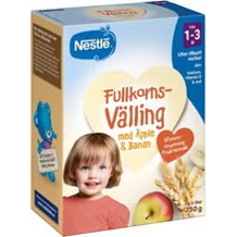 Nestlé Fullkornsvälling med Äpple & Banan Från 1-3 år