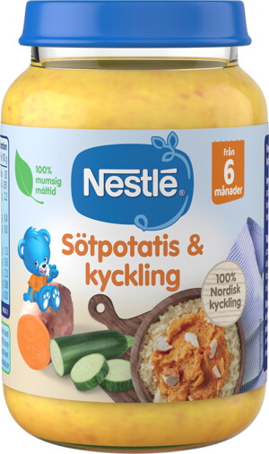 Nestlé Sötpotatis & Kyckling Nestlé Sötpotatis & Kyckling