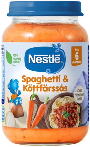 Nestlé Spaghetti & Köttfärssås Nestlé Spaghetti & Köttfärssås