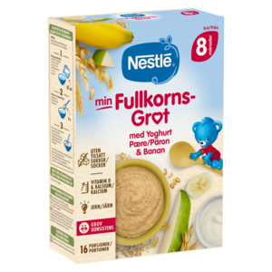 Nestlé Min Fullkornsgröt med Yoghurt, Päron & Banan
