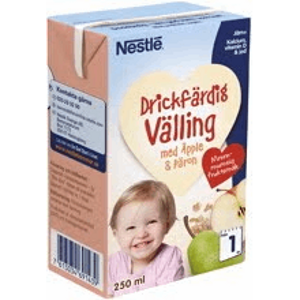 Nestlé Drickfärdig Välling med Äpple & Päron - Från 1 år