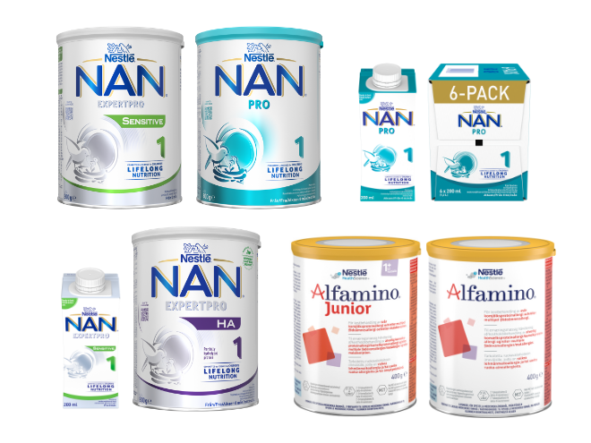 NAN 1 modersmjölksersättning