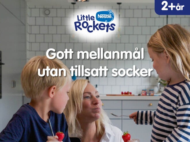 Little rockets mellanmål