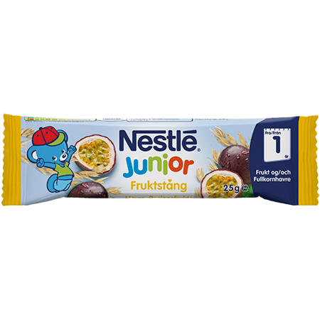 Nestlé Junior Fruktstang av Havre och Passionsfrukt